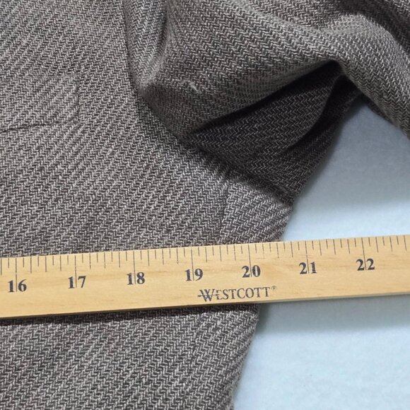 Ermenegildo Zegna Heritage Blazer Mens Size 40 Beige Single Breasted Two Button - Picture 12 of 16